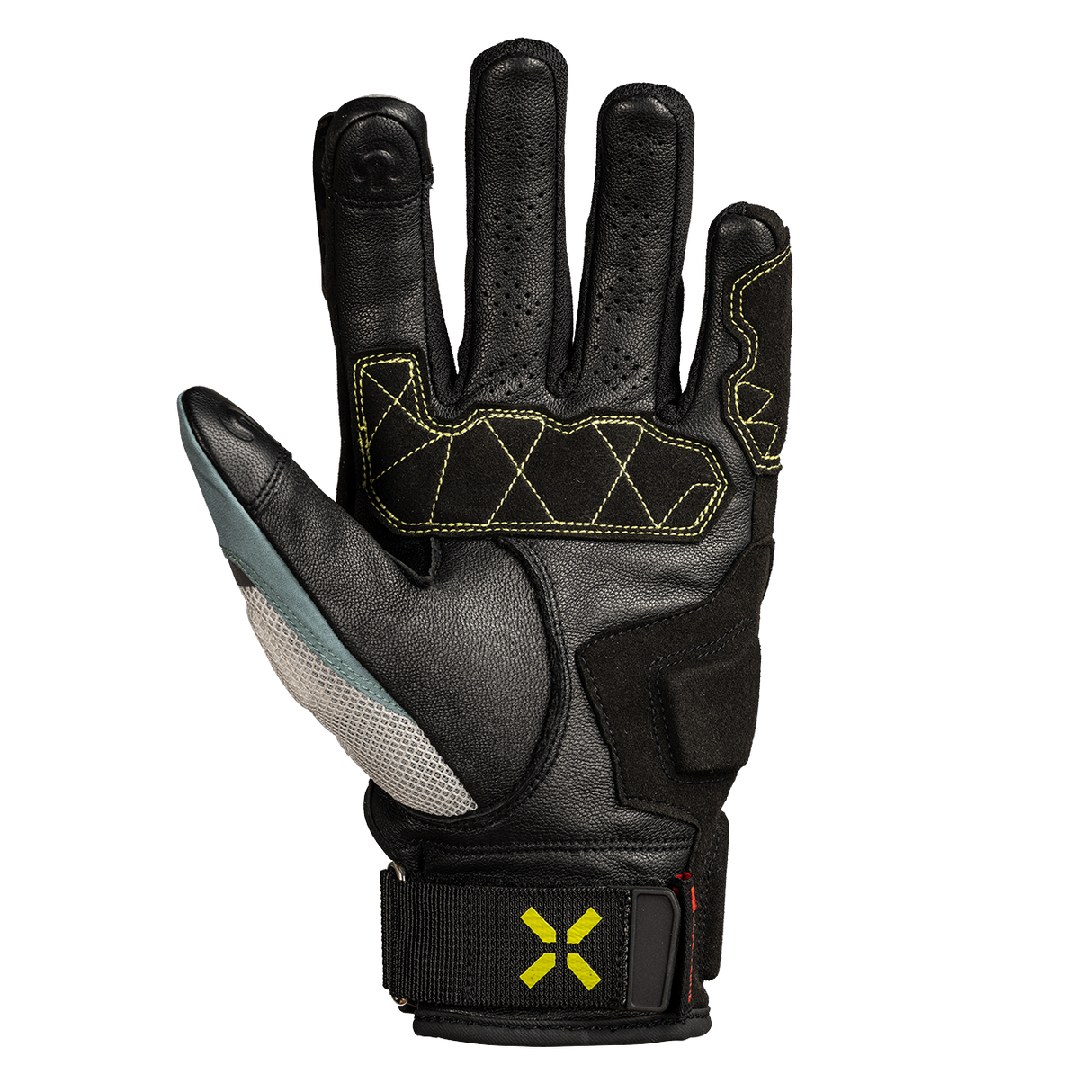 Venture-Air 1.0 Handschuhe - schwarz-blau grau-lime yellow iXS