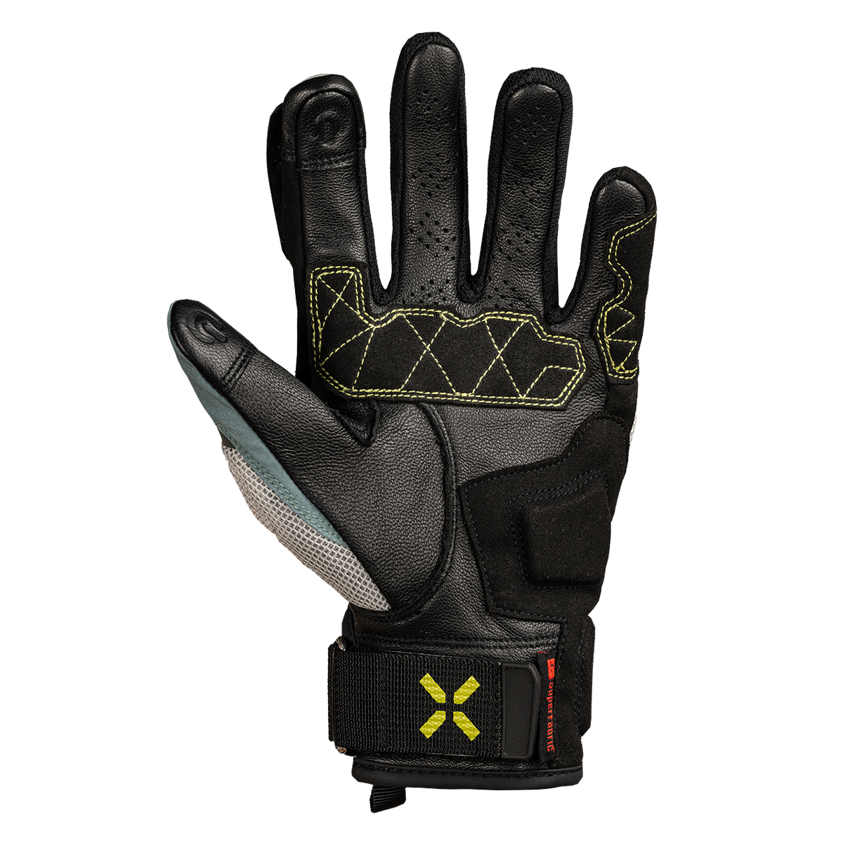 Damen Venture-Air 1.0 Handschuhe - schwarz-blau grau-lime yellow iXS