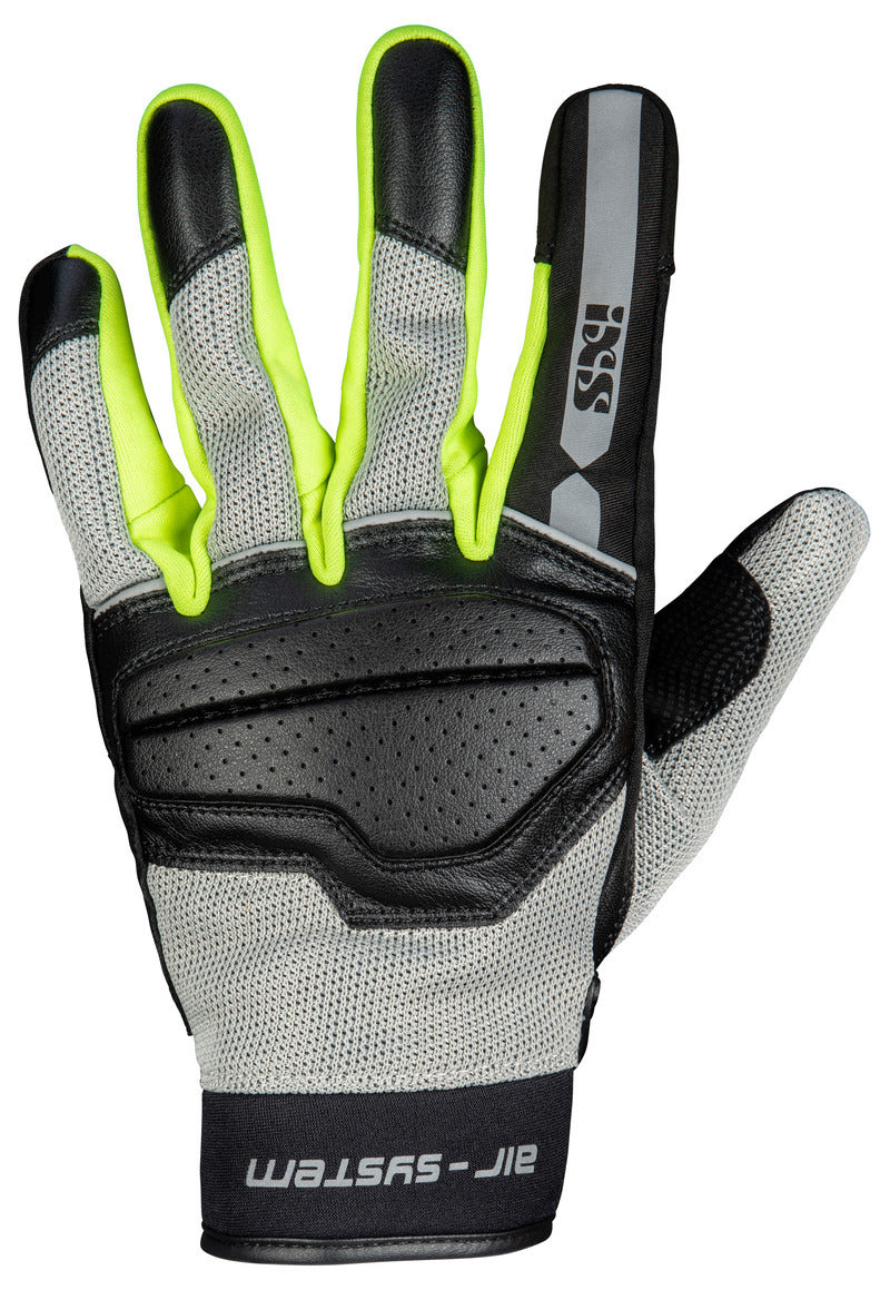 Classic Handschuh Evo-Air schwarz-hellgrau-neongelb iXS