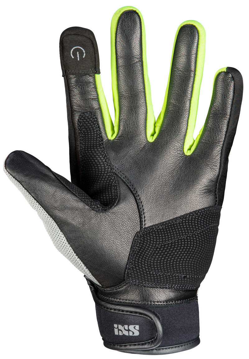 Classic Handschuh Evo-Air schwarz-hellgrau-neongelb iXS