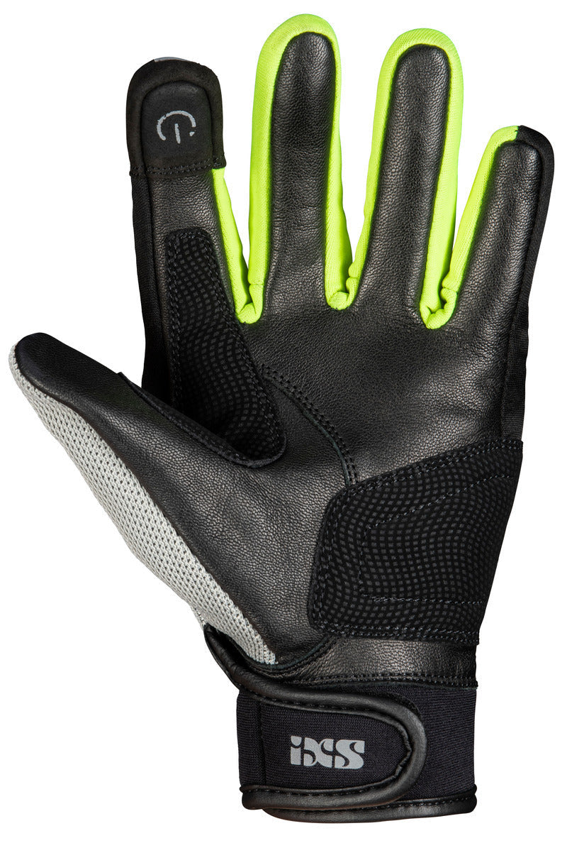 Classic Damen Handschuh Evo-Air schwarz-hellgrau-neon gelb iXS