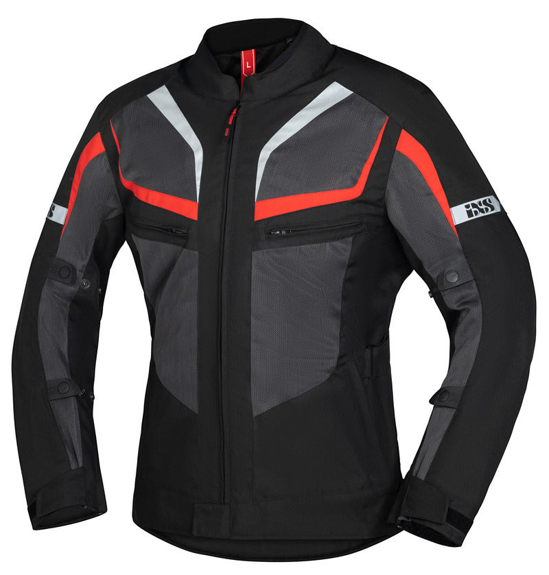 Tour Jacke Gerona-Air 1.0 schwarz-grau-rot iXS