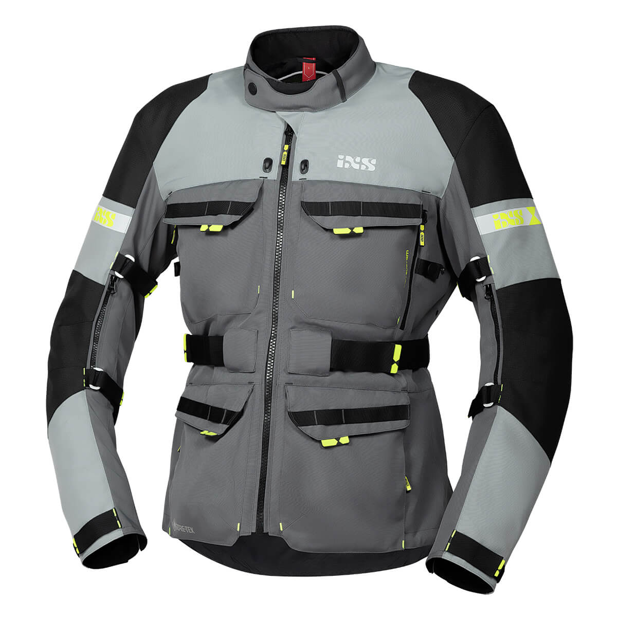 Jacke Tour Adventure-GTX - grau-silber-schwarz iXS