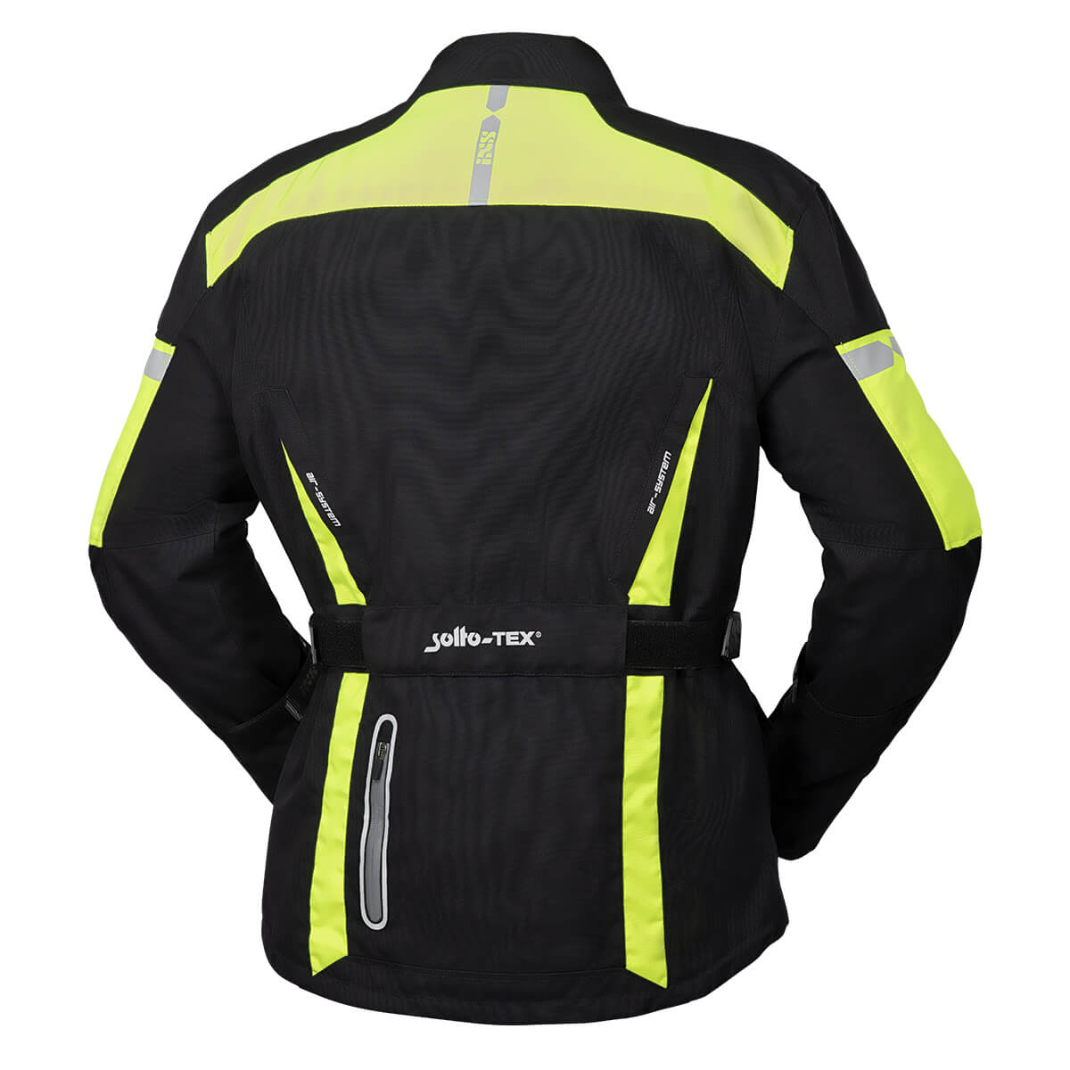 Tour Jacke Pacora-ST - schwarz-fluogelb iXS