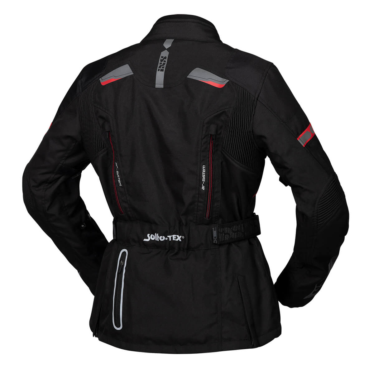 Damen Jacke Tour Liz-ST - schwarz-rot iXS