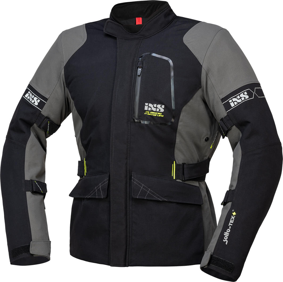 Tour Jacke Laminat-ST-Plus - schwarz-grau iXS
