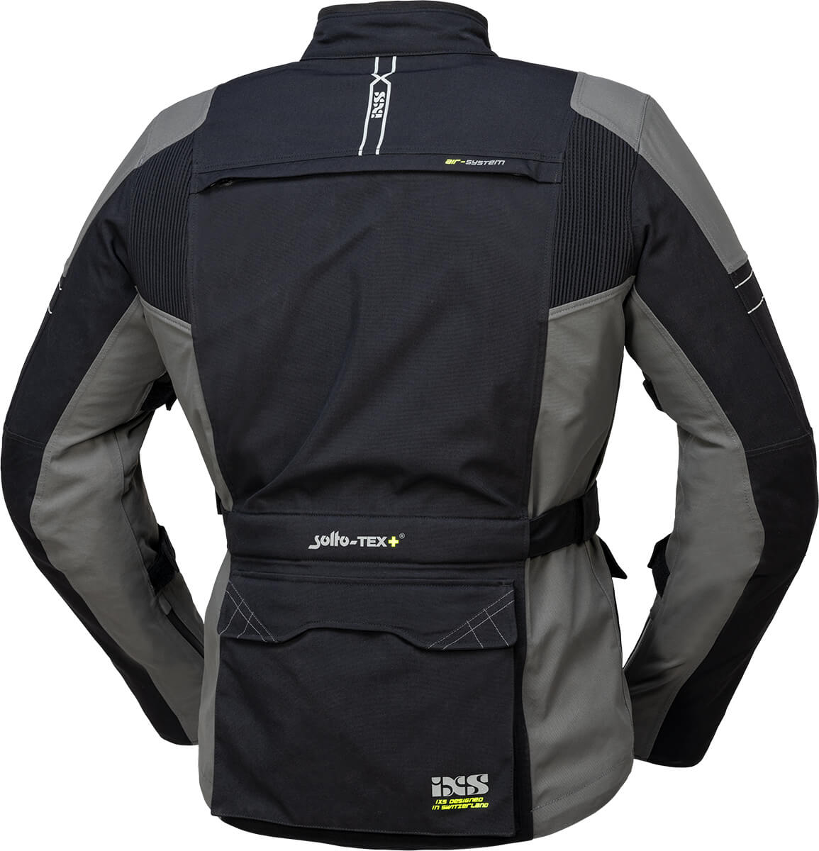 Tour Jacke Laminat-ST-Plus - schwarz-grau iXS