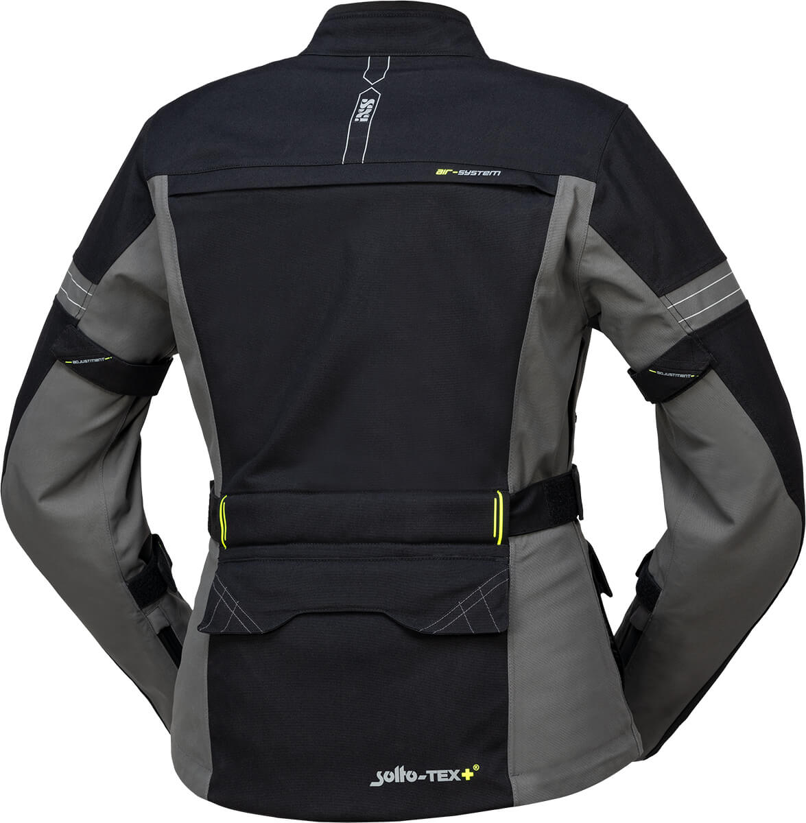 Tour damesjack laminaat-ST-Plus - zwart-grijs