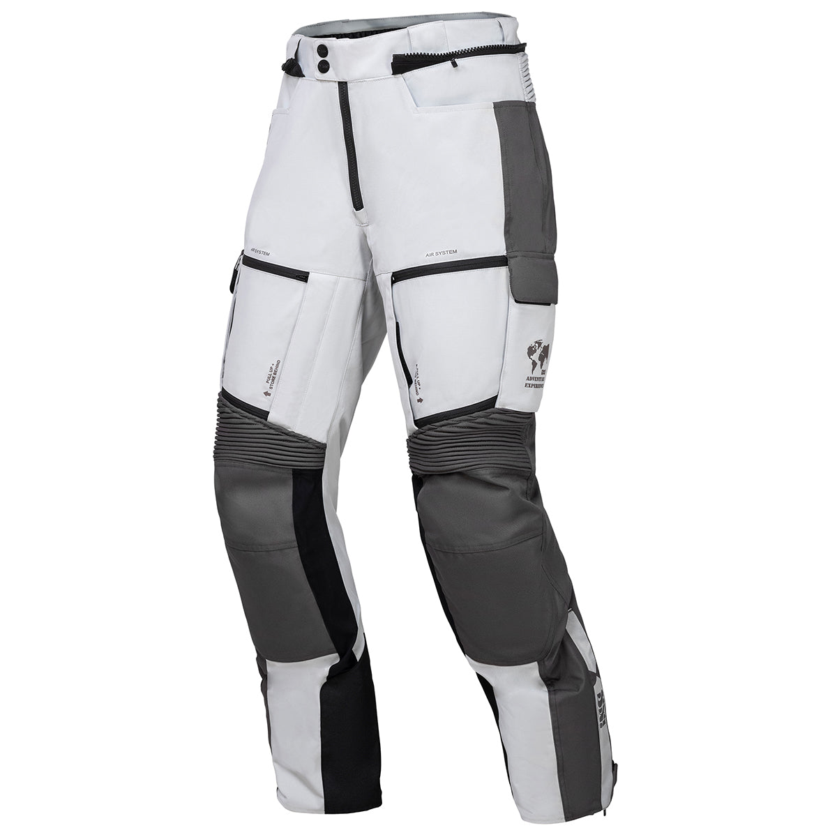 Tour Hose Montevideo-ST 3.0 hell grau-dunkel grau-schwarz