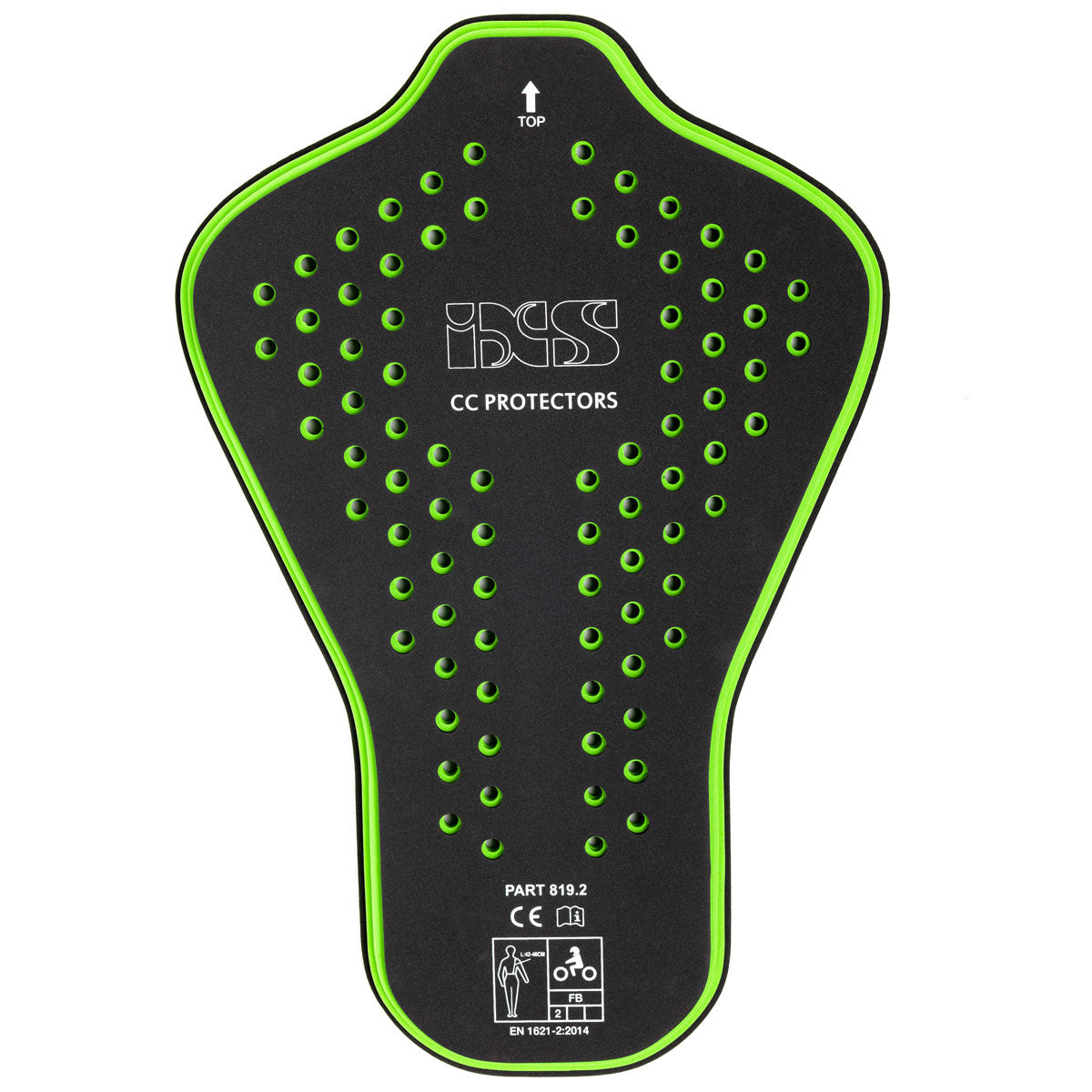 Rückenprotektor CCS Level 2 schwarz-grün iXS