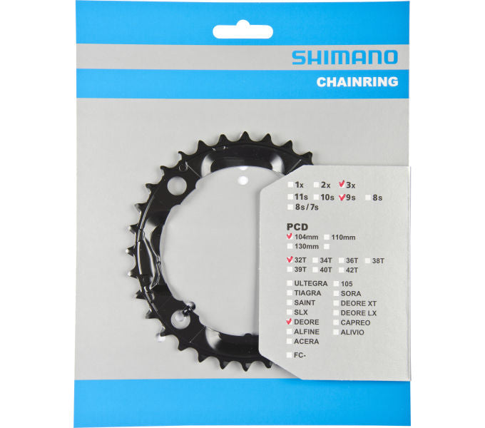 DEORE Kettenblatt FC-M590 - schwarz Shimano