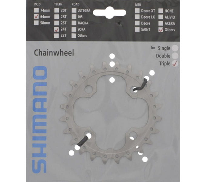 Trekking Kettenblatt FC-T551 - schwarz Shimano