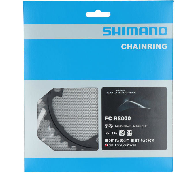 ULTEGRA Kettenblätter FC-R8000 - schwarz Shimano