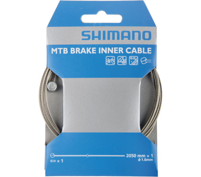 MTB Bremszug Edelstahl - 2050 mm Shimano
