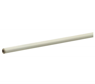 Vintage Edelstahl Bremszughülle 2m x 5mm - White