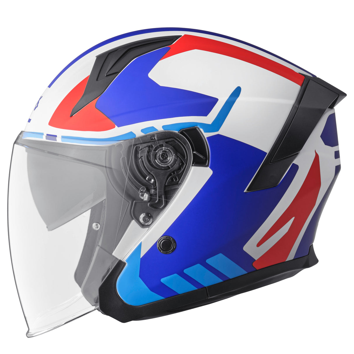 Jethelm Vectus Graphic matt-blau-rot