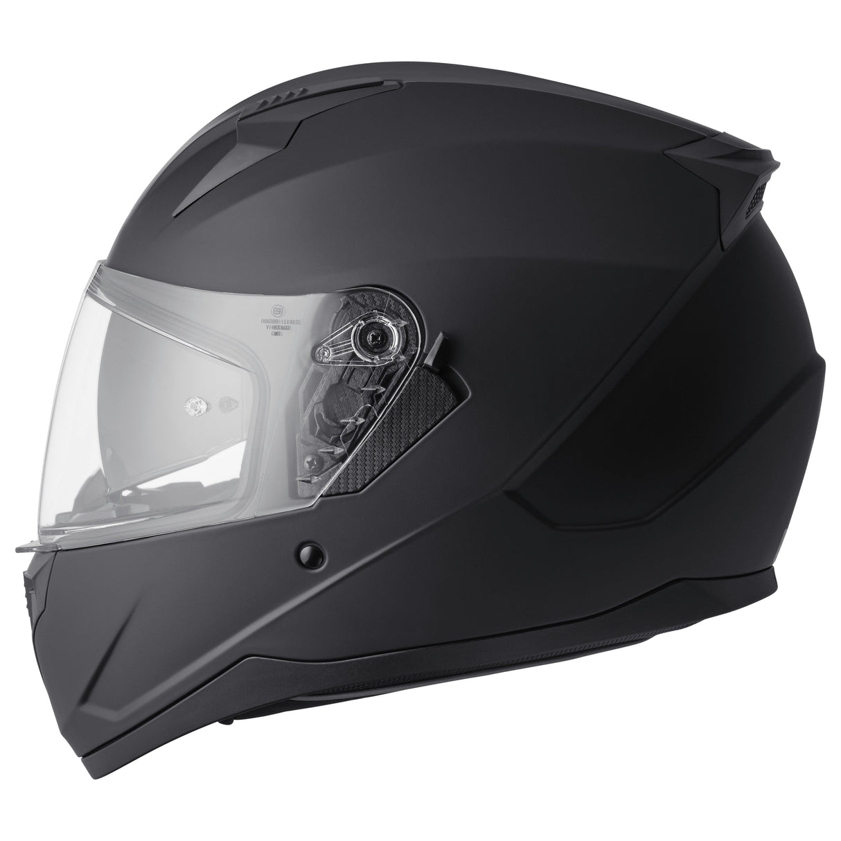 Integralhelm Hexago matt schwarz