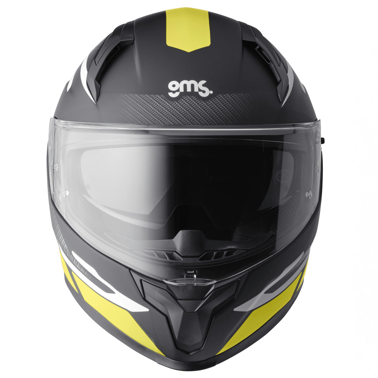 Integralhelm Velox Graphic matt schwarz-gelb