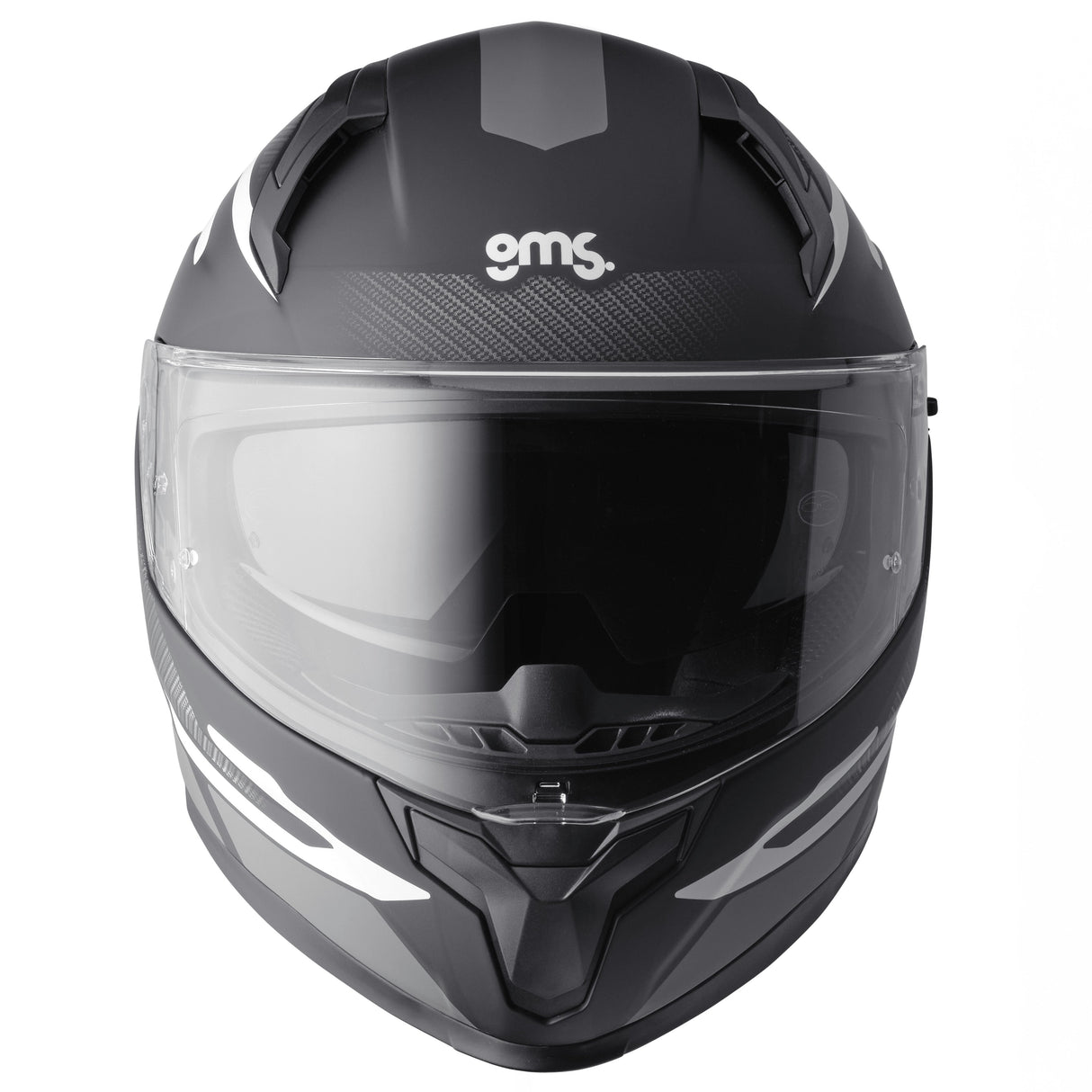 Integralhelm Velox Graphic matt schwarz-grau