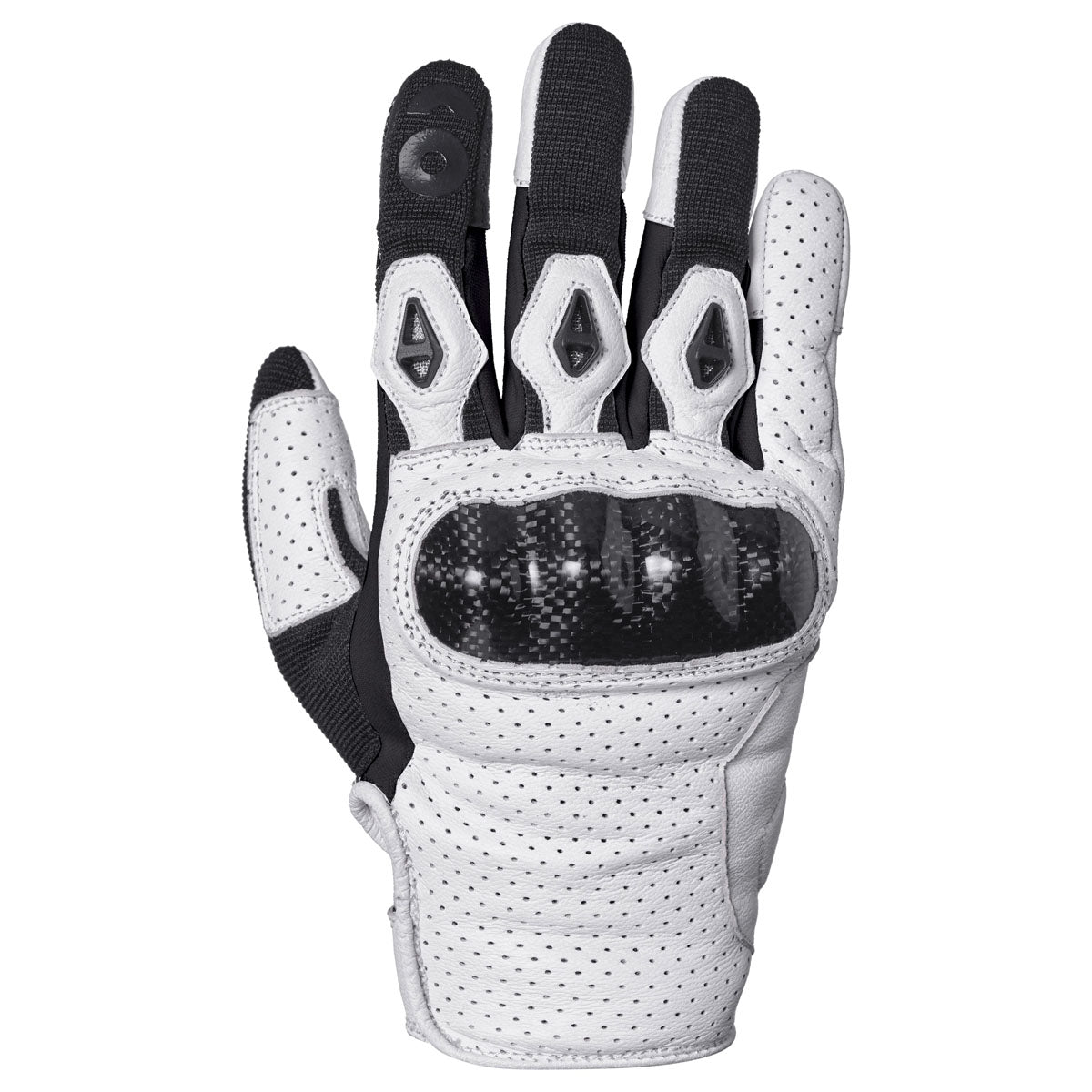 Handschuhe Solis weiss-schwarz