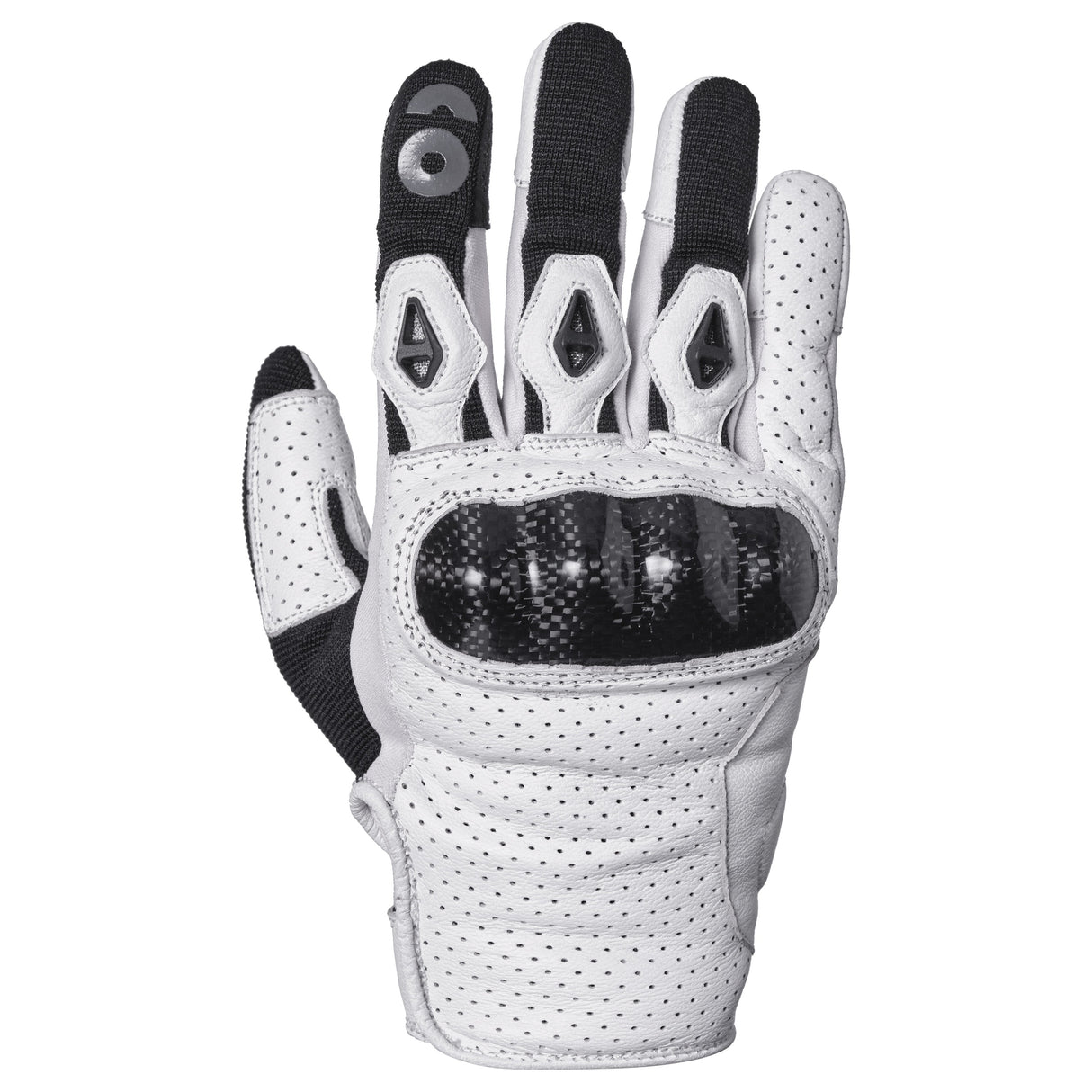 Handschuhe Solis weiss-schwarz