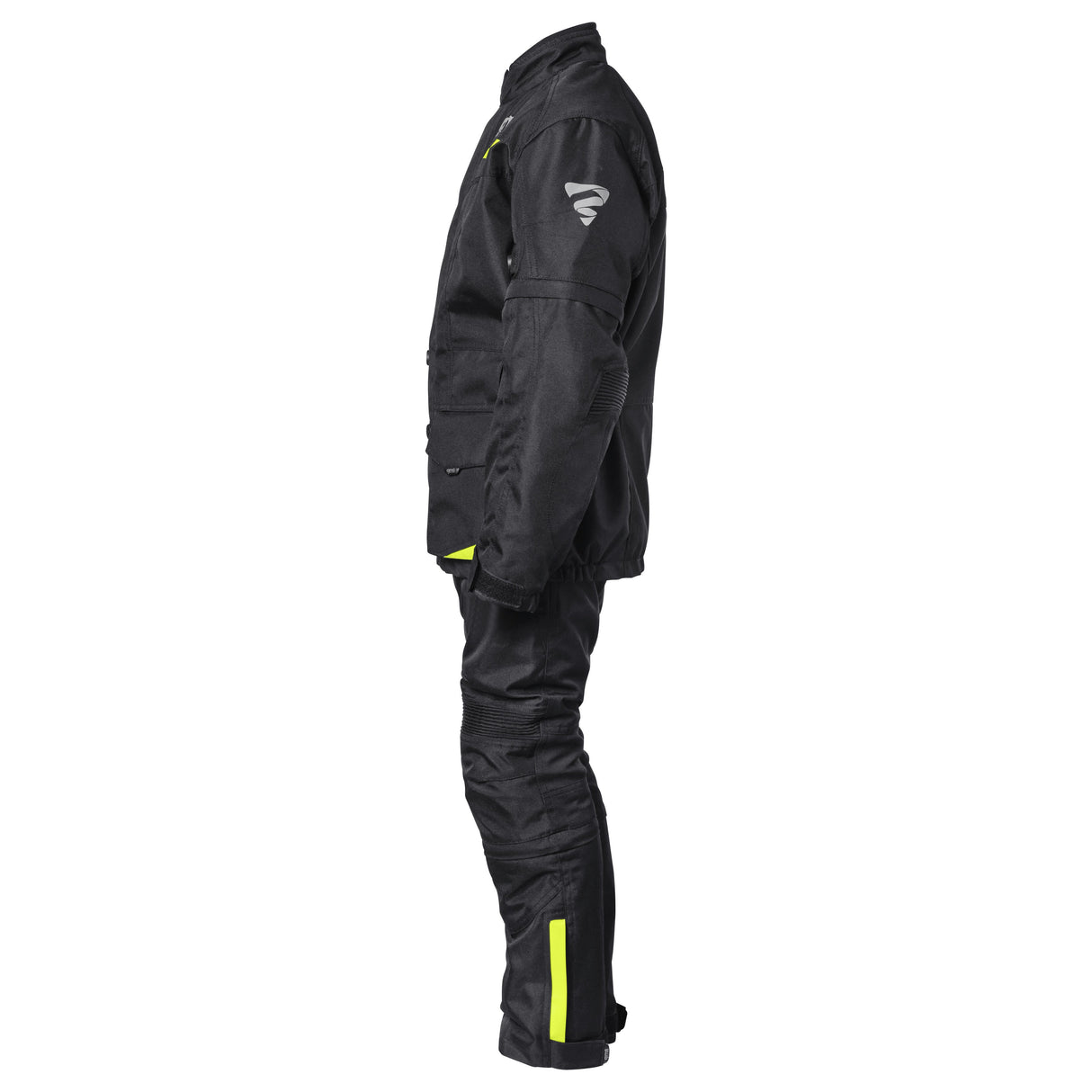 Jacke Gear WP Junior schwarz-fluogelb