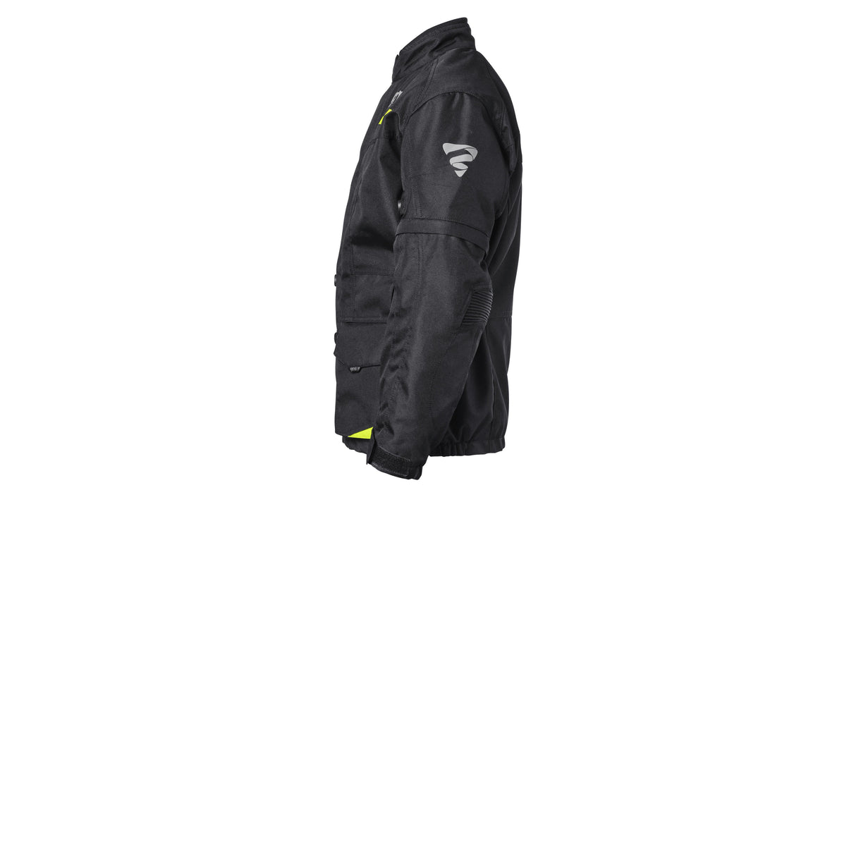 Jacke Gear WP Junior schwarz-fluogelb