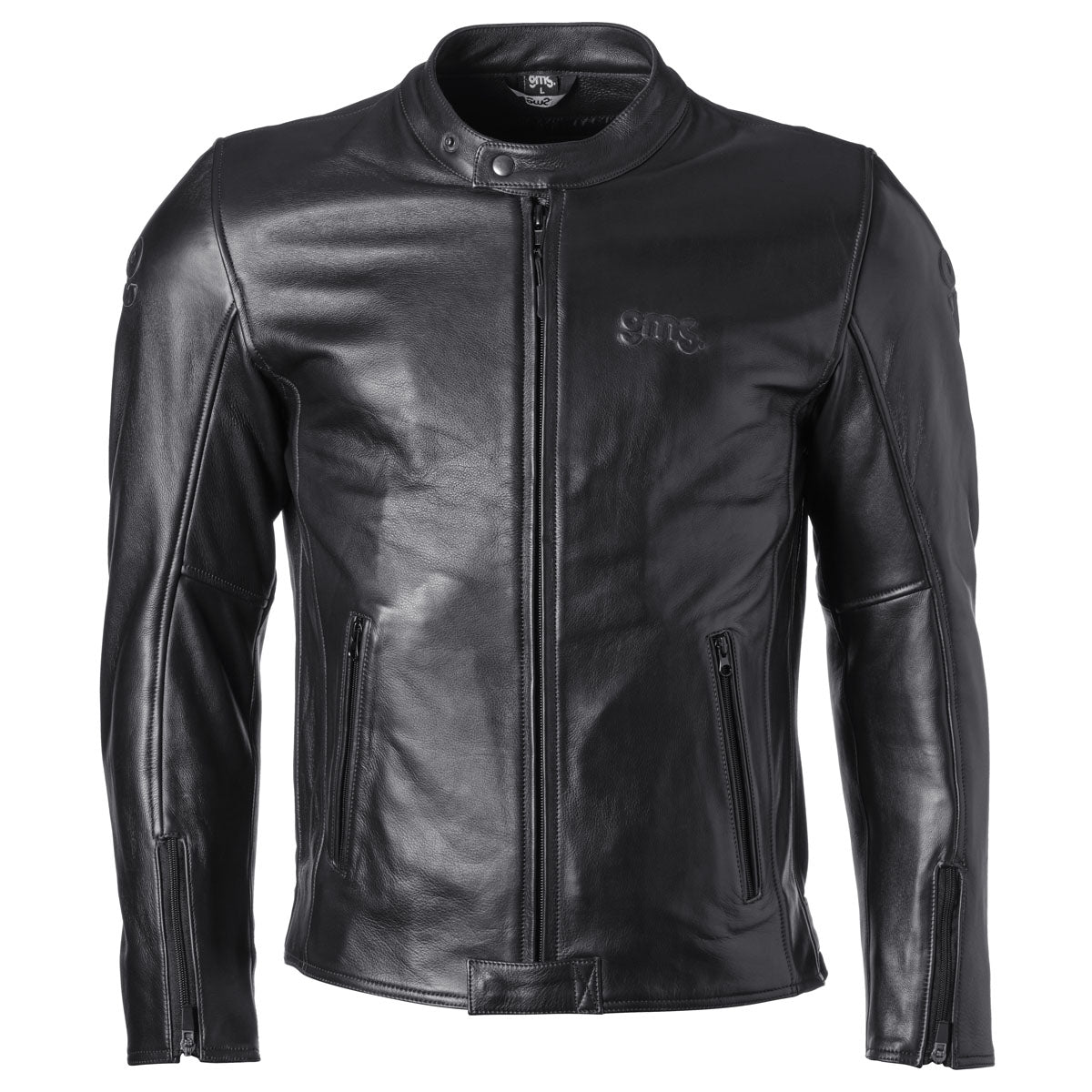 Lederjacke "The Roland Stones" schwarz
