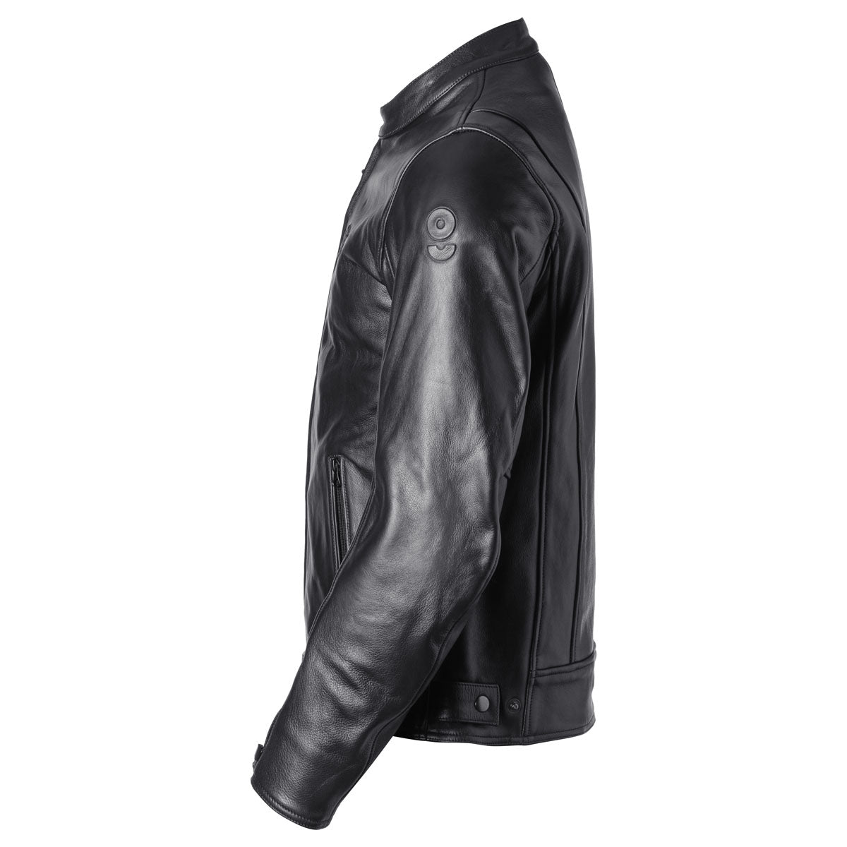 Lederjacke "The Roland Stones" schwarz
