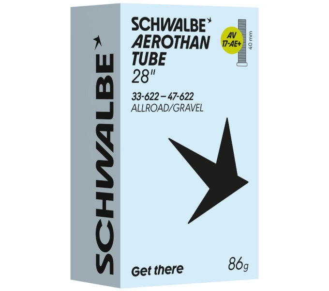 Aerothan Schlauch 28" Trekking/Gravel, AV17+ - 40 mm
