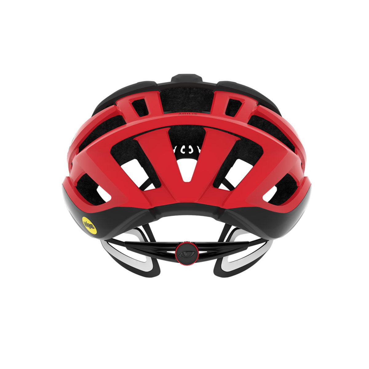 Agilis MIPS Helm - Matte Black/Bright Red