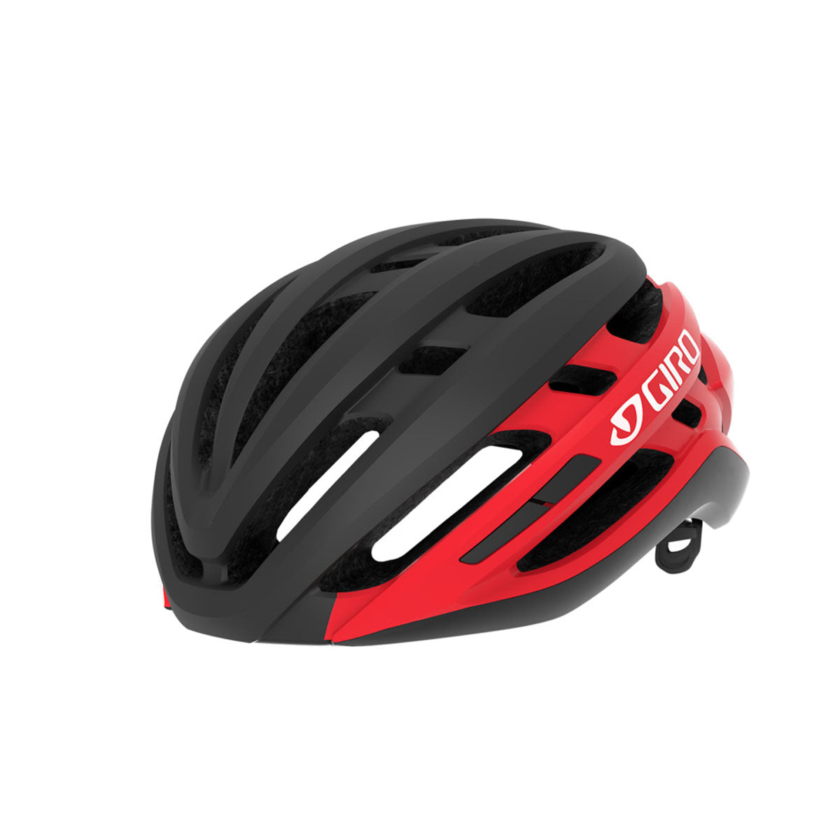 Agilis MIPS Helm - Matte Black/Bright Red