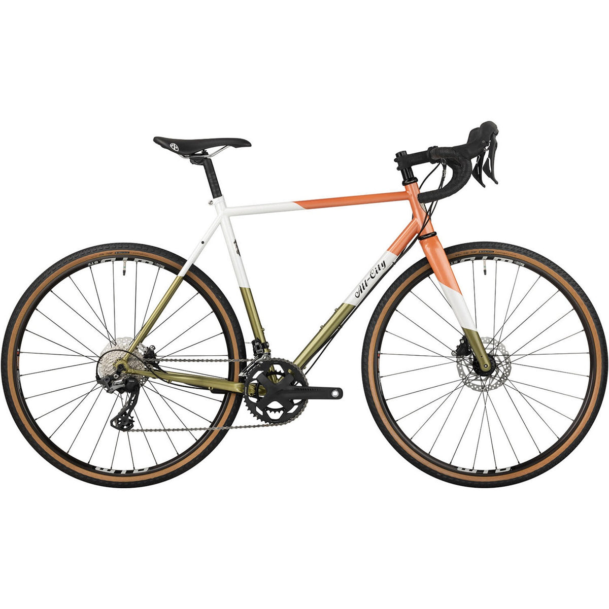 all-city steel gravel bike Cosmic Stallion GRX - Coral Moss 52 cm Size:M (46) TRAVELSCOOT Deluxe Rahmen gebraucht E-Bike Online With agile geometry and