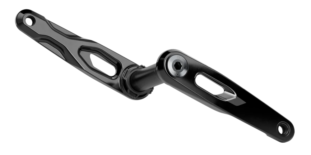 Rival E1 Kurbelsatz - schwarz