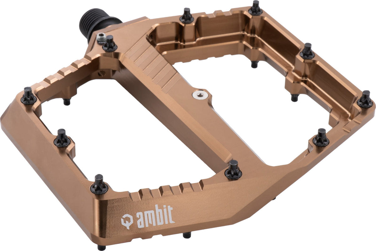 Breach Flatpedal - braun Ambit