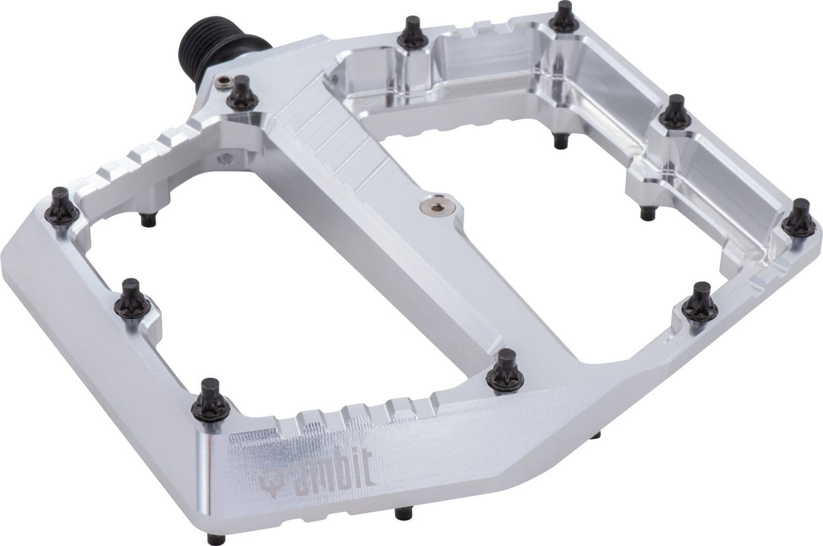 Breach Flatpedal - silber Ambit