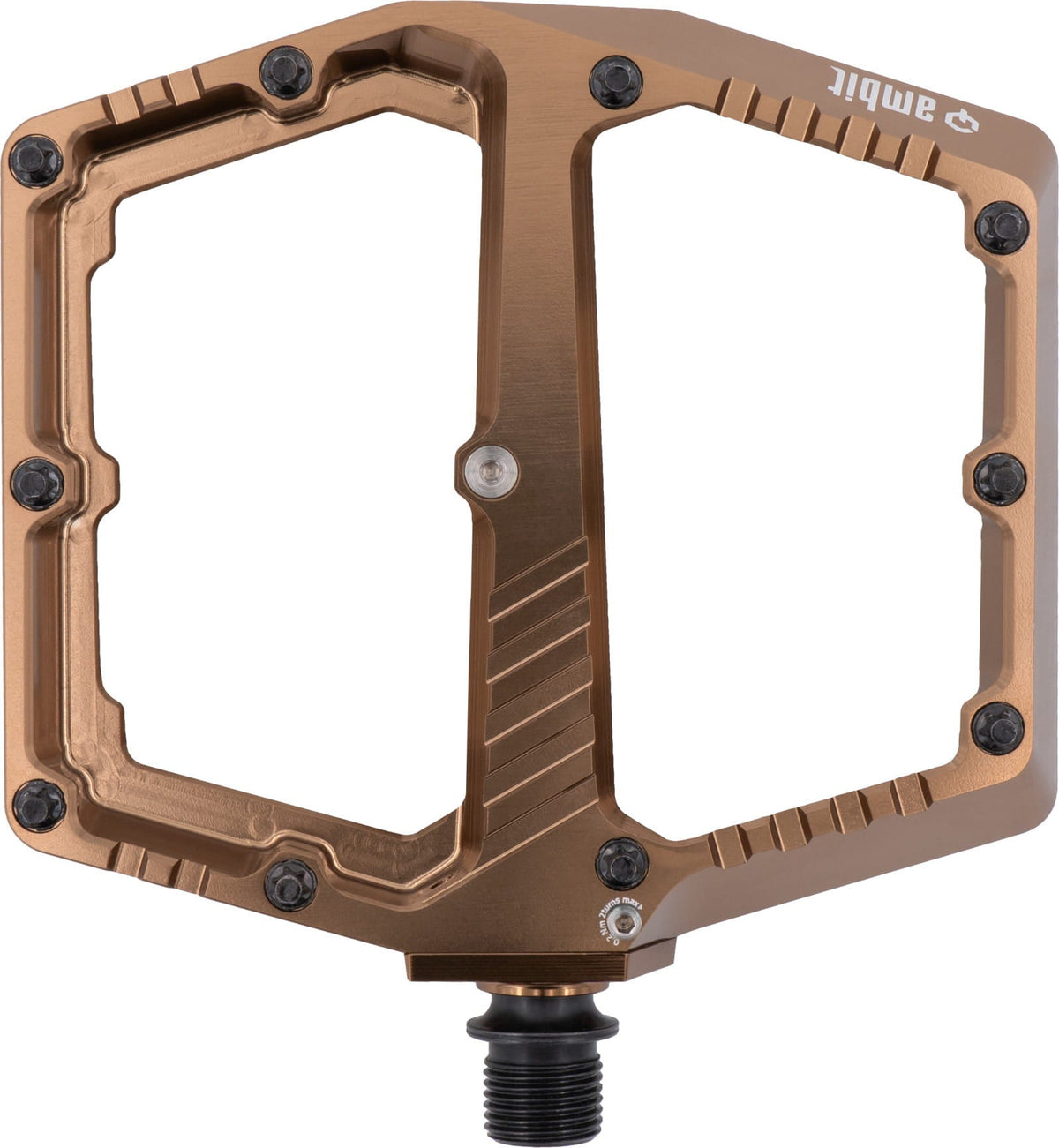 Breach Flatpedal - braun Ambit