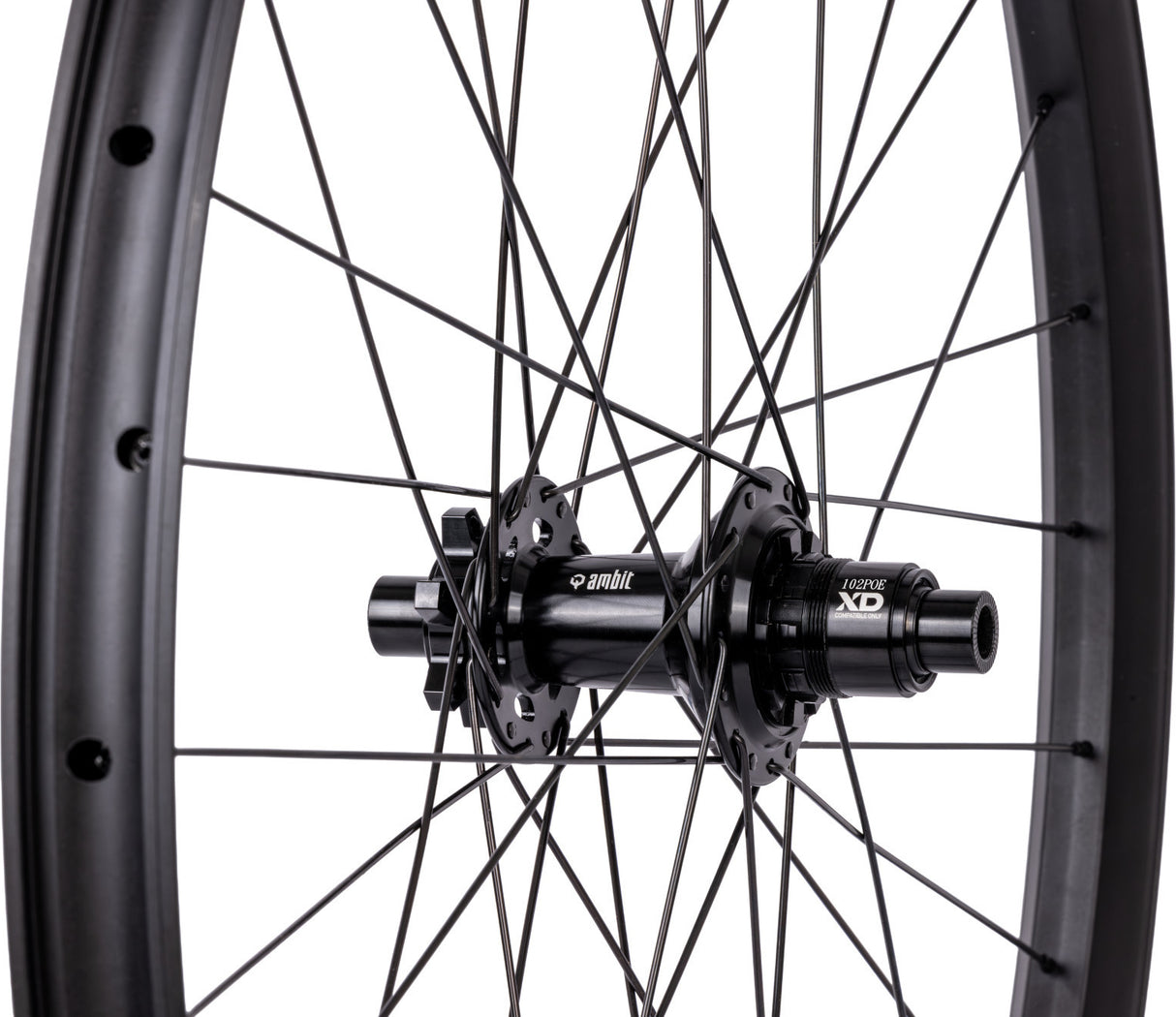 Realm Enduro 29" Aluminium 102 POE HR, 6 Loch, 12x148 mm, Sram XD - schwarz