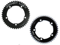 Rail chainring 1/8 inch - black/silver 144mm