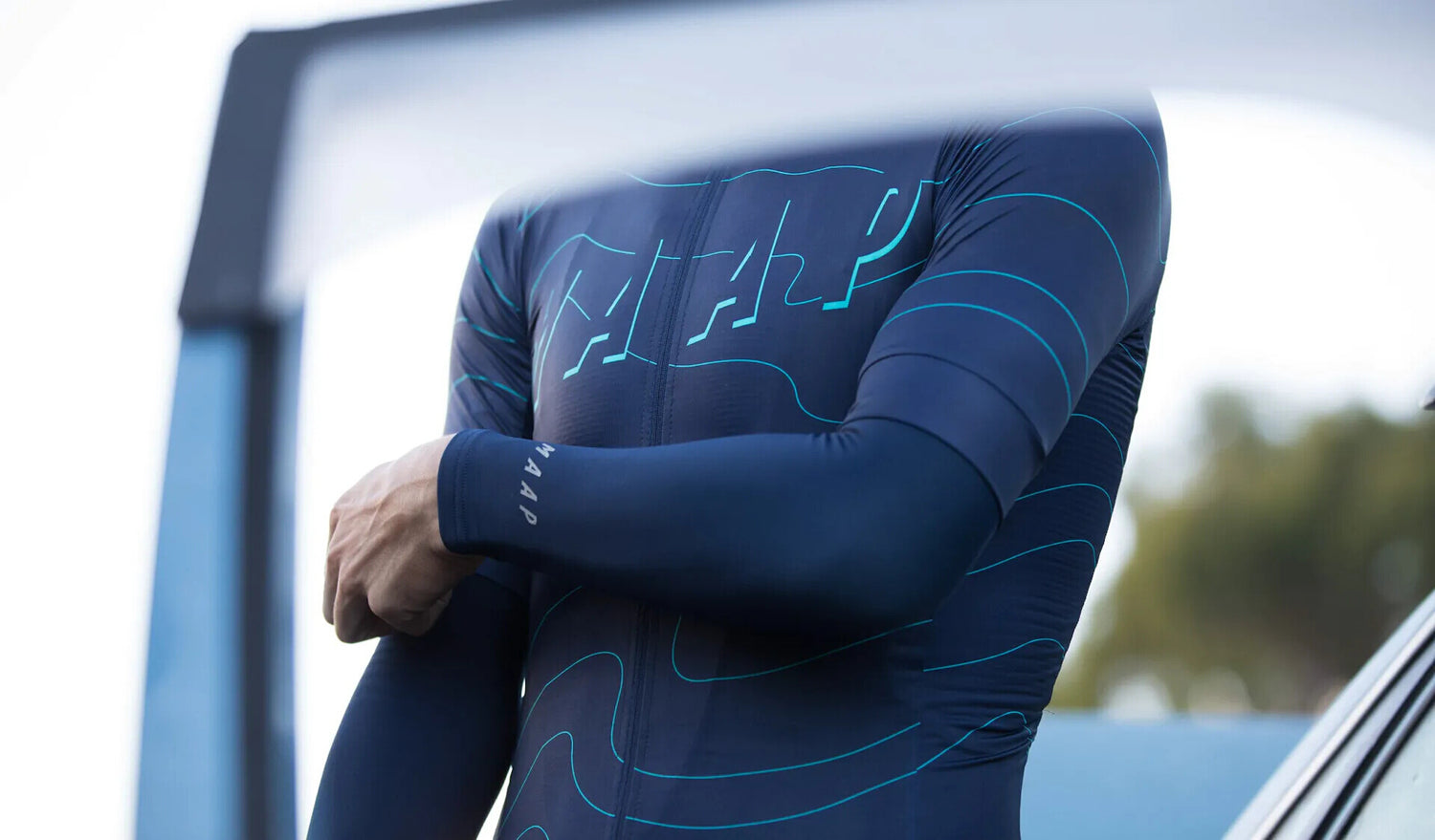 Base Arm Warmers - Navy