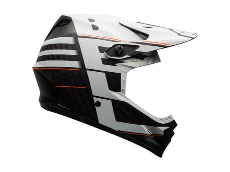 Full-9 Fullface Helm - weiss schwarz