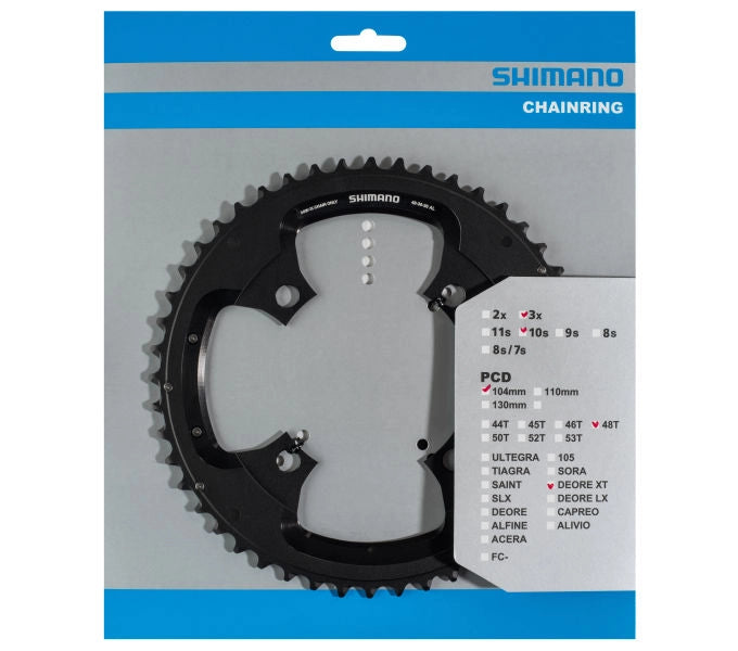 Kettenblätter Deore XT Trekking FC-T780 / FC-T781 / FC-T8000 Shimano