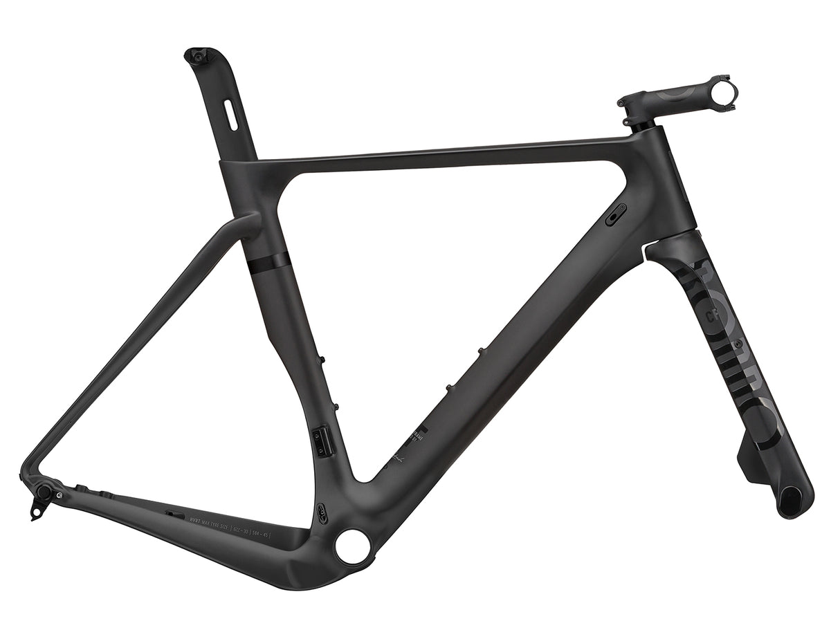 Rondo HVRT CF carbon frame incl fork, stem, seatpost - black/black