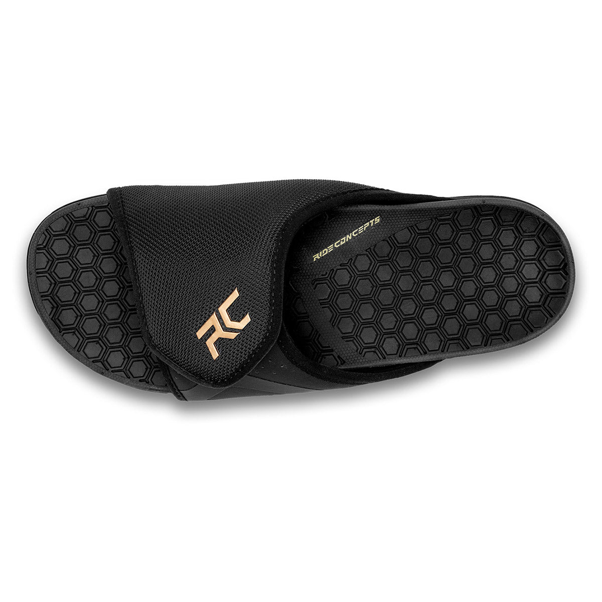 Coaster Damensandalen - Schwarz/Gold