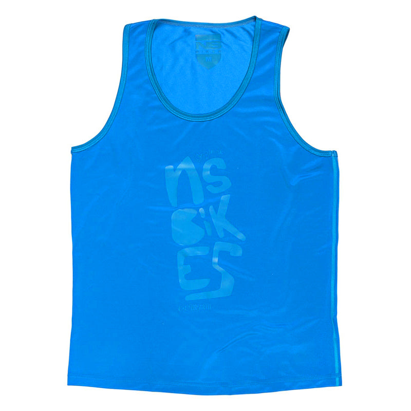 Doodle Tank Top Blue
