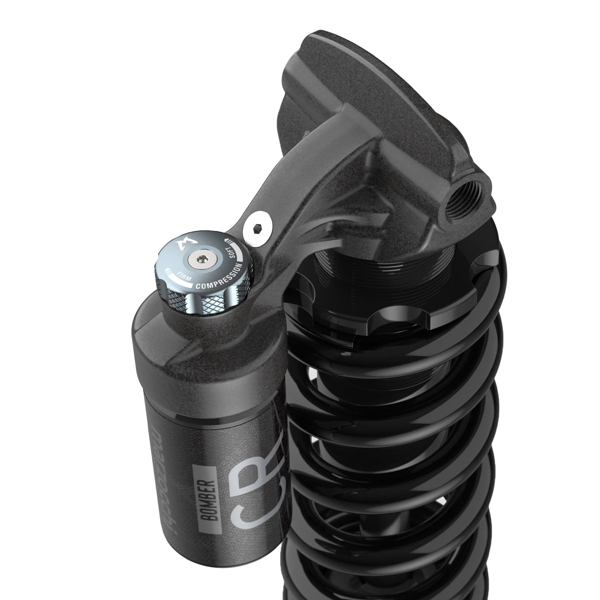 Bomber CR, Trunnion, 225 x 75 mm - black Marzocchi