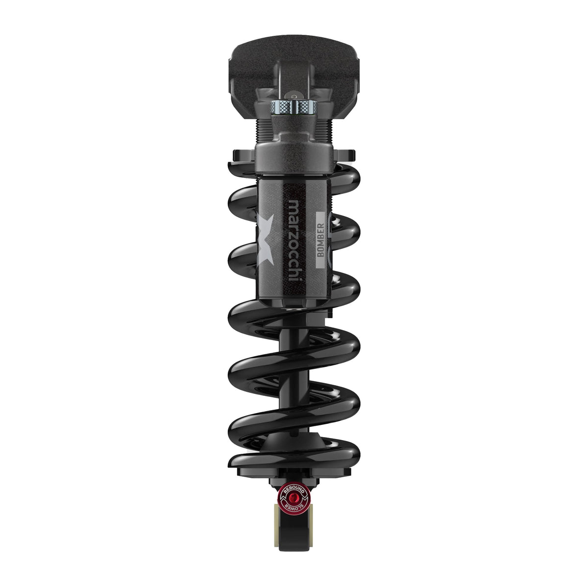 Bomber CR, Trunnion, 205 x 65 mm - black Marzocchi