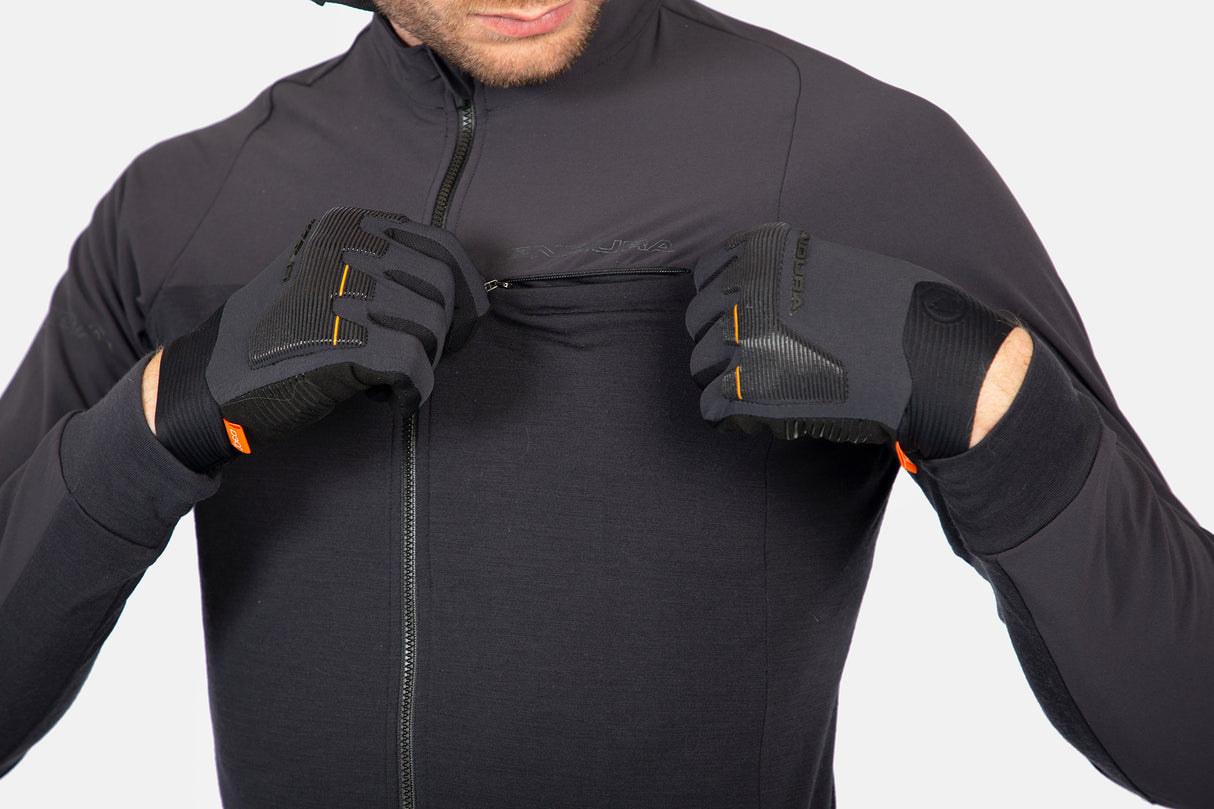 GV500 Trikot (langarm) - Schwarz