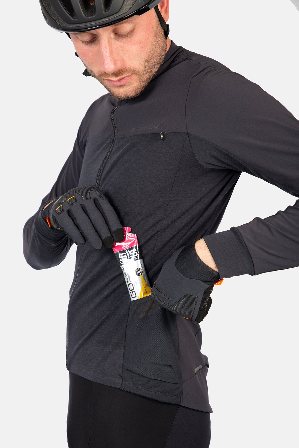 GV500 Trikot (langarm) - Schwarz