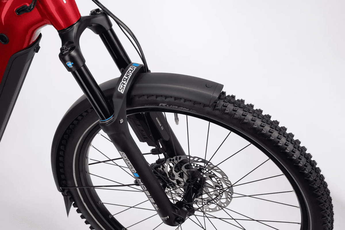 Trekking 9 ABS - Herren - dynamite red/blue glänzend Haibike